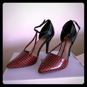 BLK AND RED or BLK & WHT HEELS